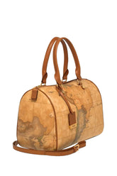 Borsa A Bauletto Medio Stampa Geo Naturale